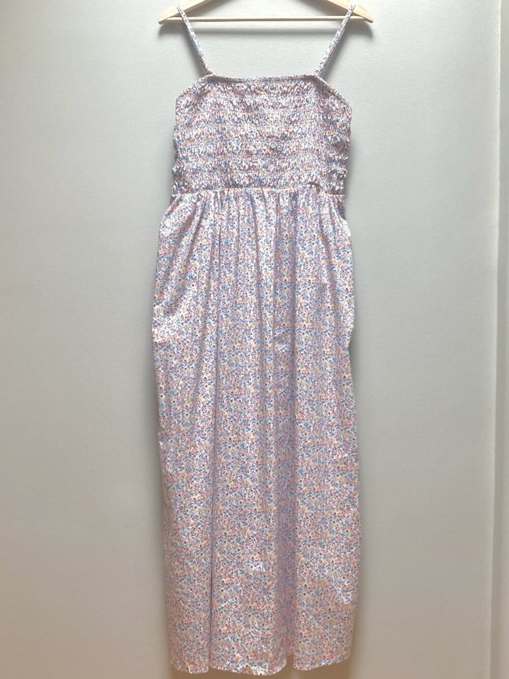 Old Navy Maxi Floral Cotton Dress